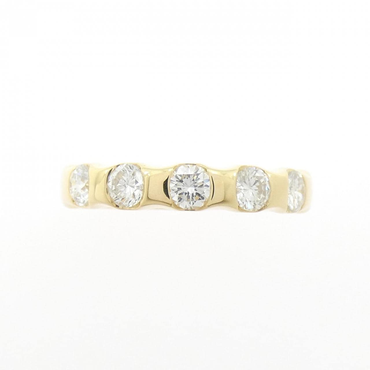 750YG ダイヤモンド リング 0.575CT