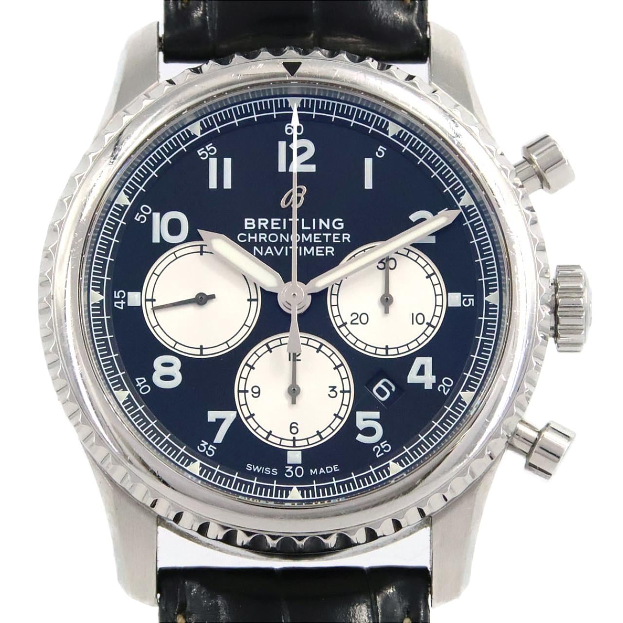 【ノーメンテナンス還元価格】ブライトリング ナビタイマー8B01クロノグラフ43 AB0117/AB0117131B1P1 SS 自動巻