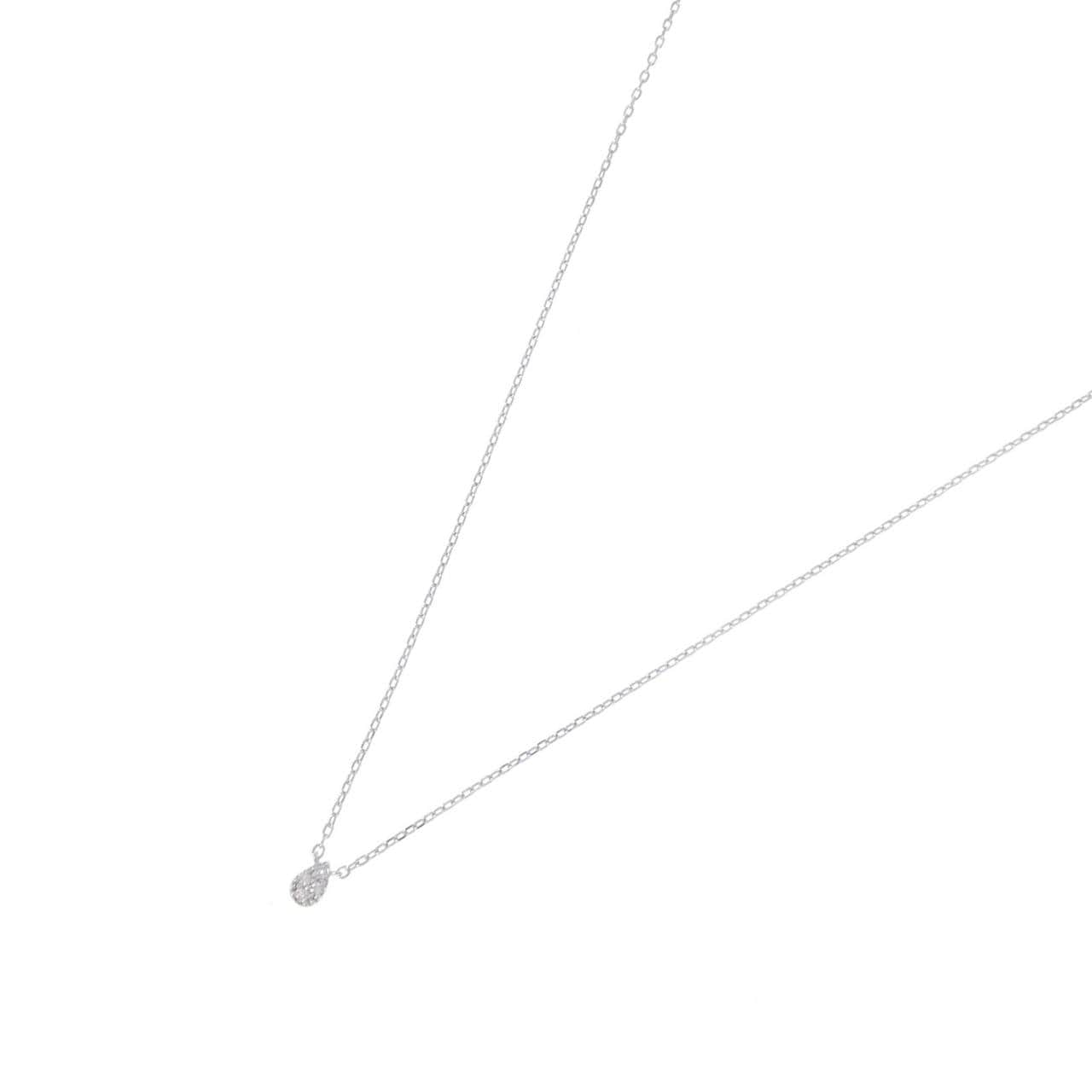 K10WG ダイヤモンド ネックレス