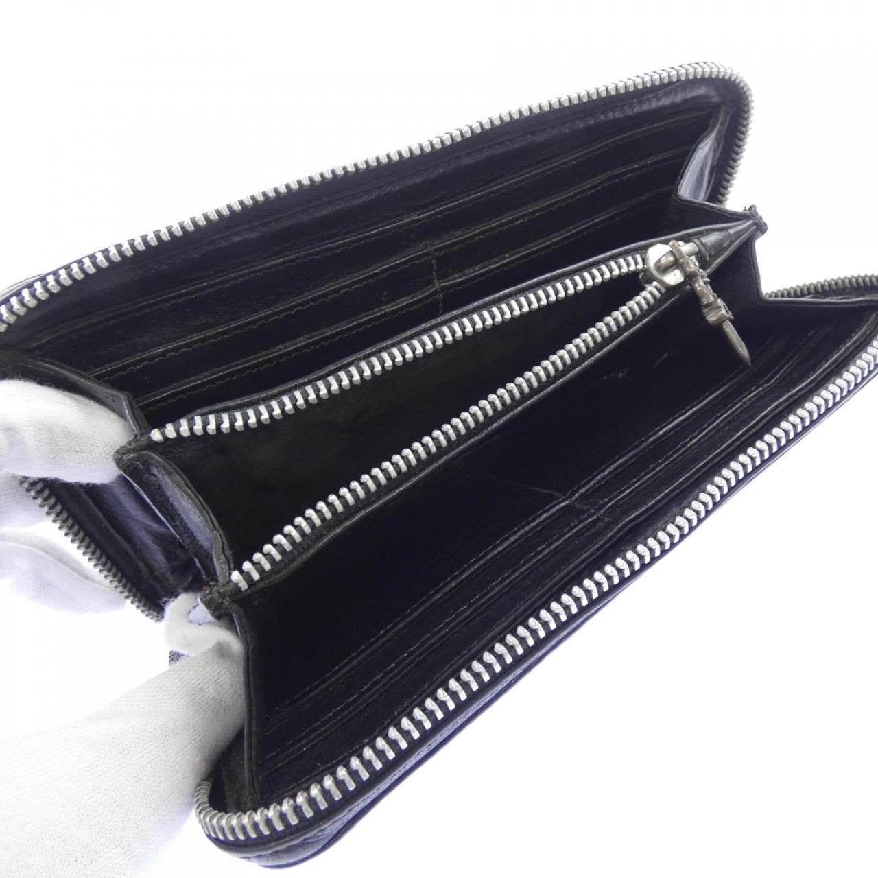 クロムハーツ CHROME HEARTS RC F ZP2 W/TRM FILI PL 2246 304 0632 0900 WALLET