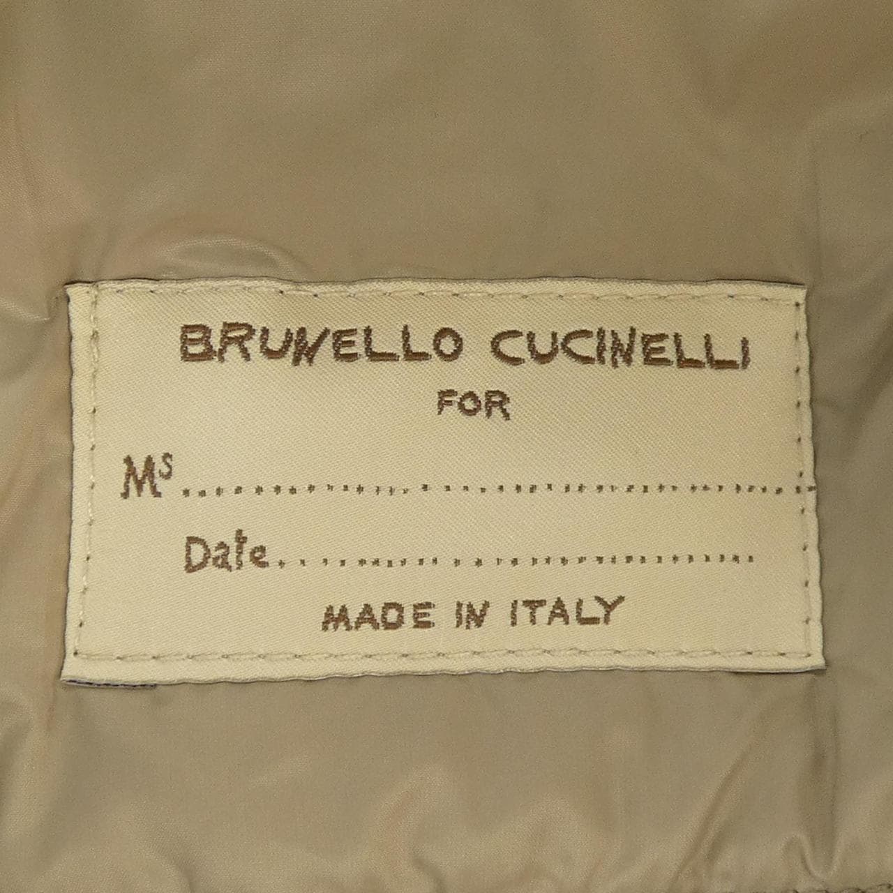 ブルネロクチネリ BRUNELLO CUCINELLI モニーレ MD5999897 コート