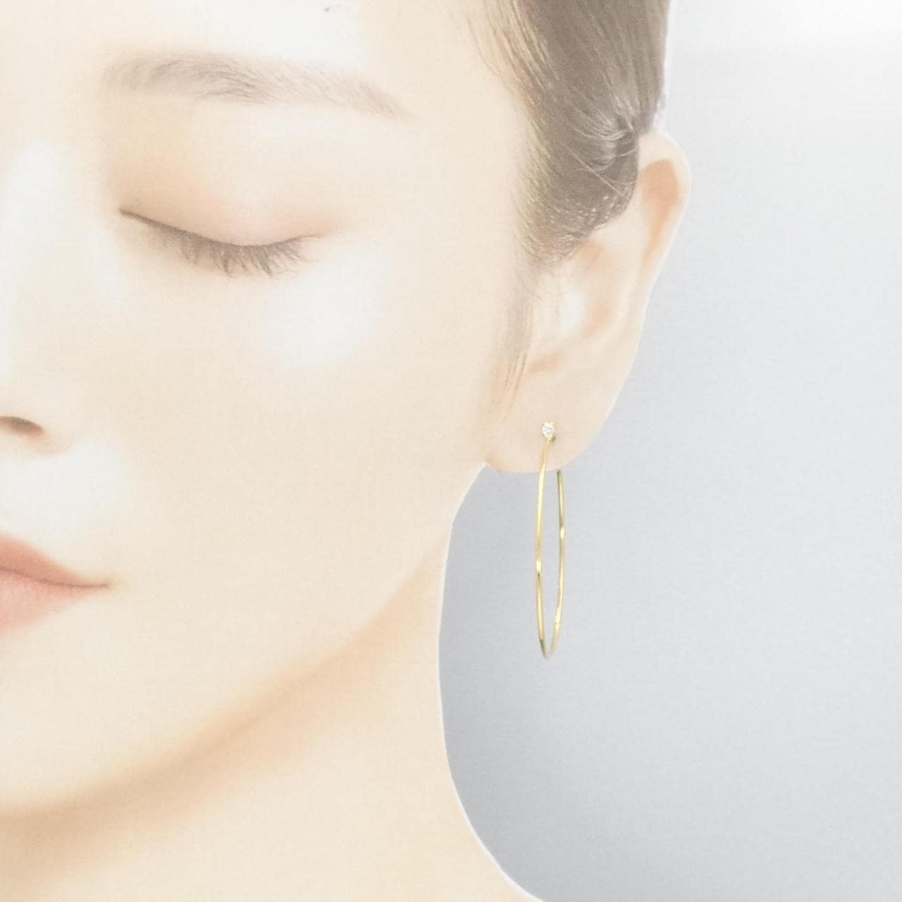 TIFFANY鑽石形耳環