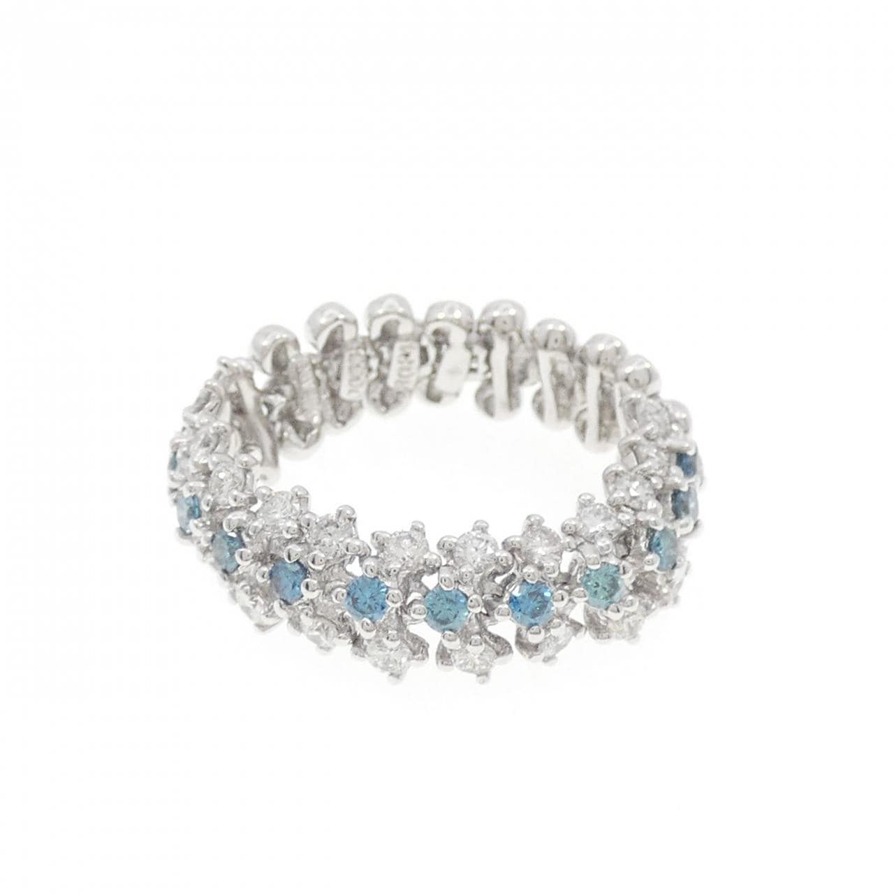 K18WG ダイヤモンド リング 0.66CT