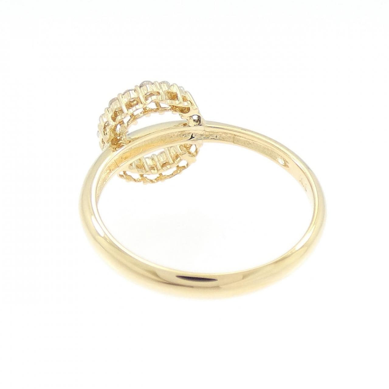 K18YG ダイヤモンド リング 0.15CT
