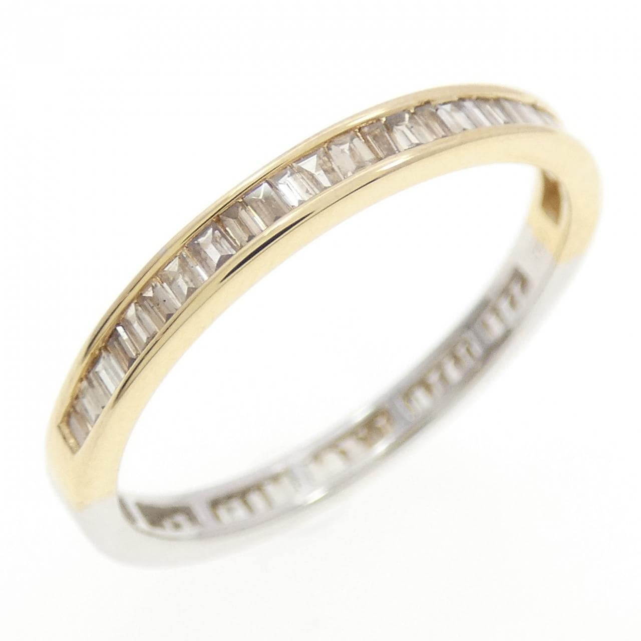 K18YG/K18WG ダイヤモンド リング 0.50CT