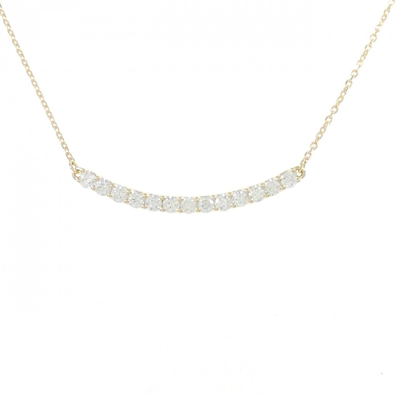 【新品】K18YG ダイヤモンド ネックレス 0.500CT