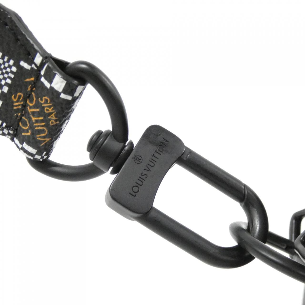 ルイヴィトン ダミエ ディストーテッド シティ キーポル M57417 ショルダーバッグ