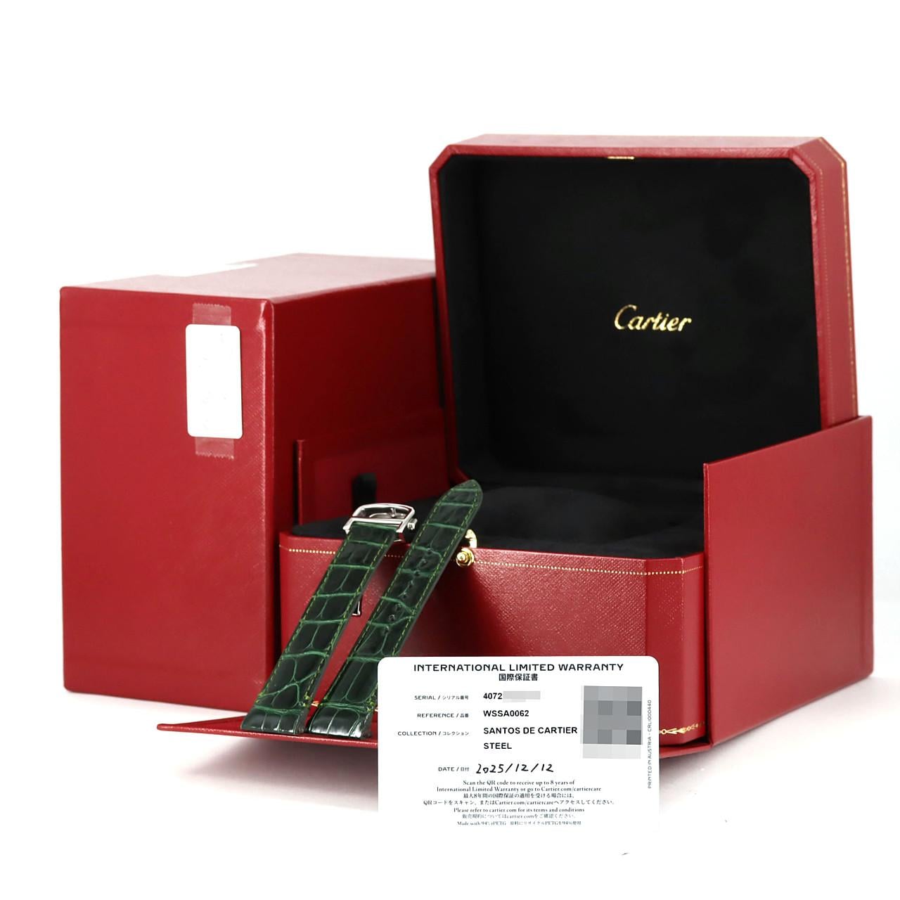 カルティエ サントス･ドゥ･カルティエ LM WSSA0062 SS 自動巻