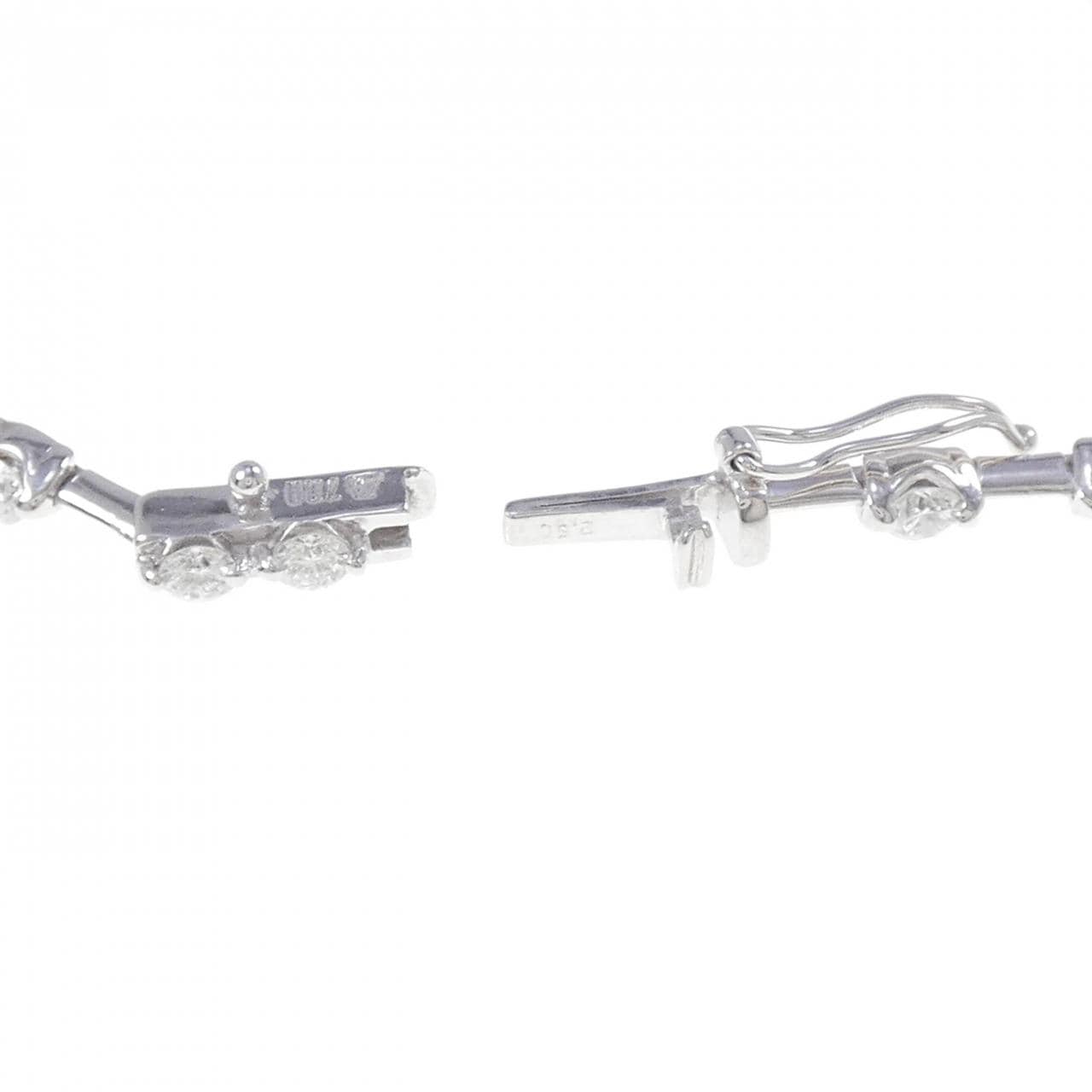 LINE ダイヤモンド ブレスレット 2.50CT