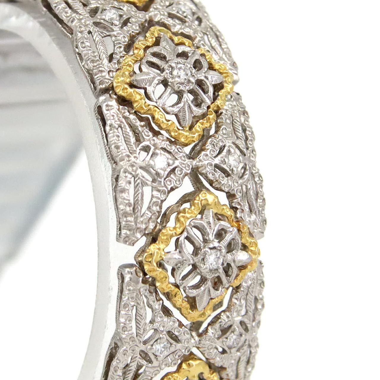 【ノーメンテナンス還元価格】ジュエリーウォッチ WGxPTxYG/D･4P 2000 WG クォーツ