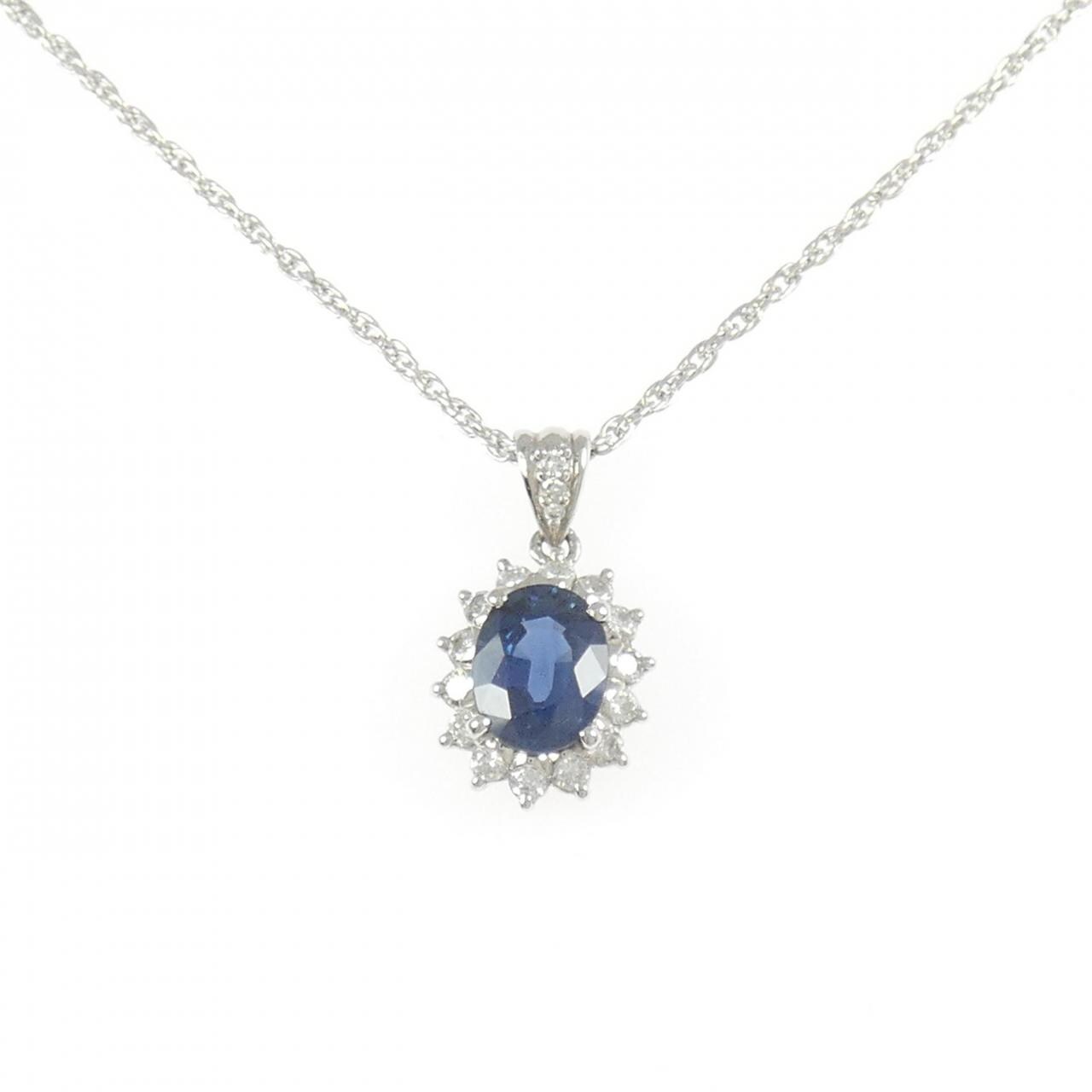 PT900/PT850 サファイヤ ネックレス 2.19CT