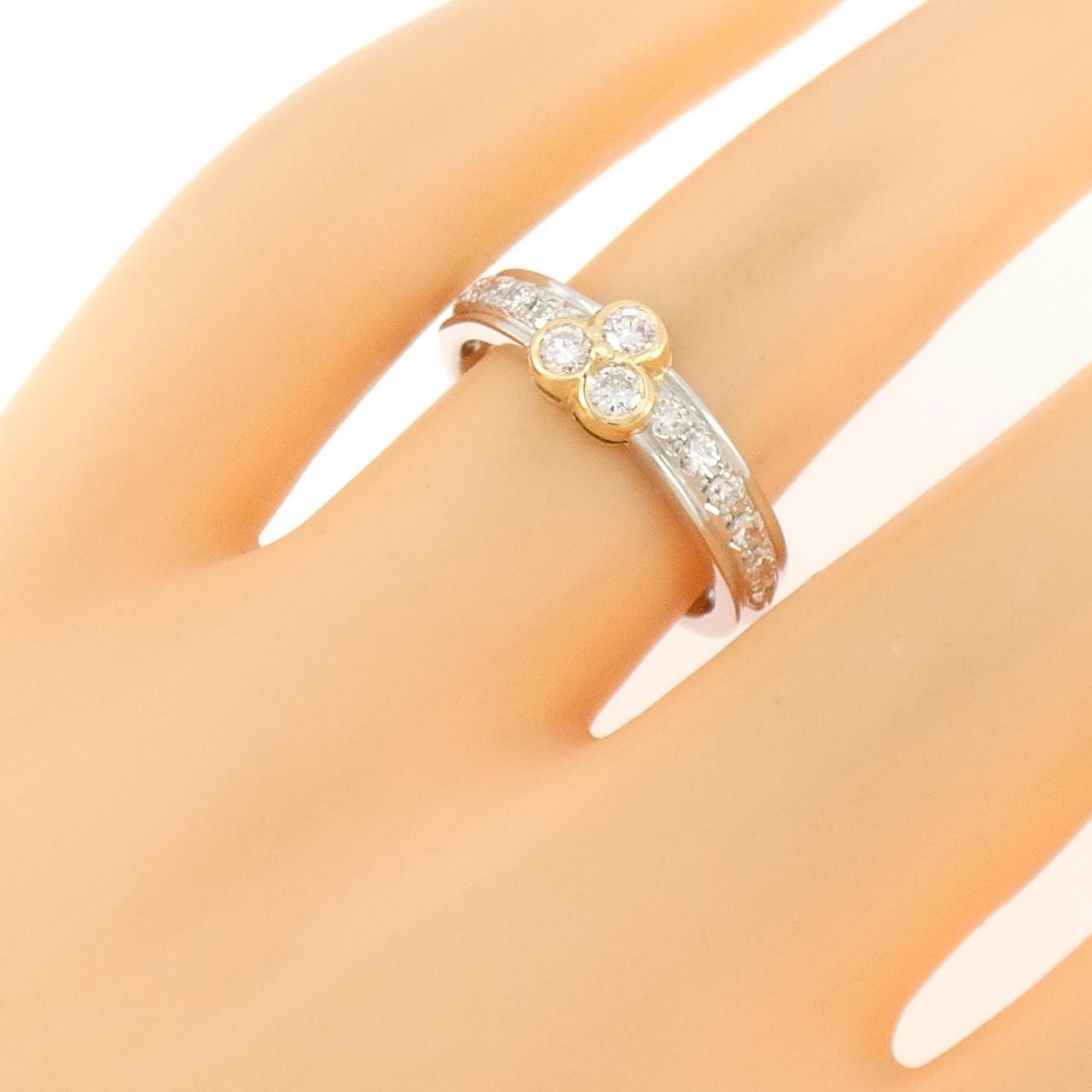 PT900/750YG ダイヤモンド リング 0.39CT