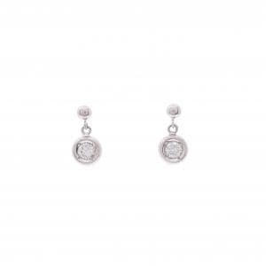 PT ダイヤモンド ピアス 0.30CT