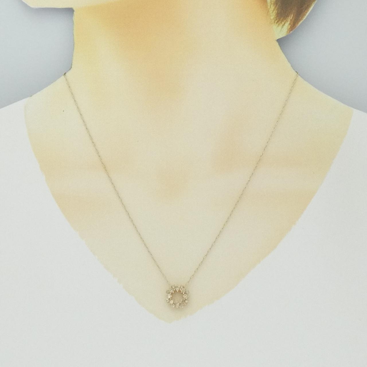 K18YG ダイヤモンド ネックレス 0.60CT