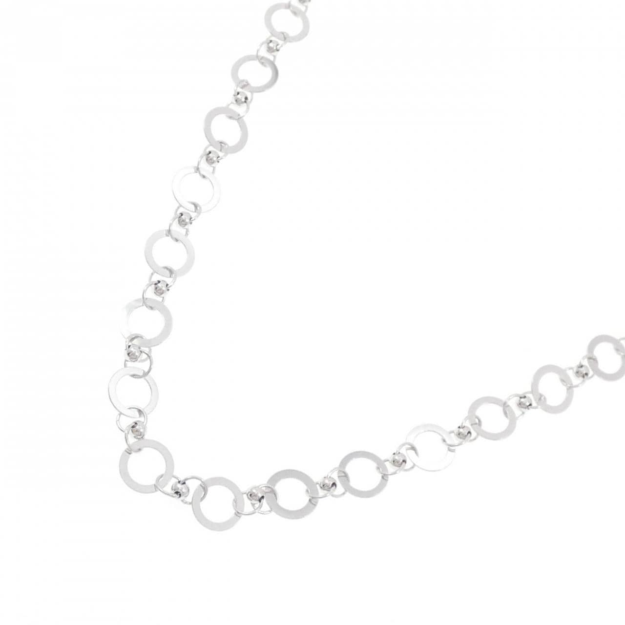 K18WG ネックレス