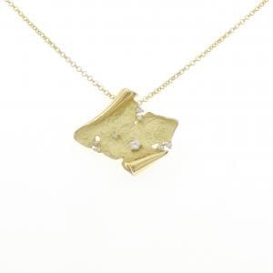 K18YG ダイヤモンド ネックレス 0.13CT