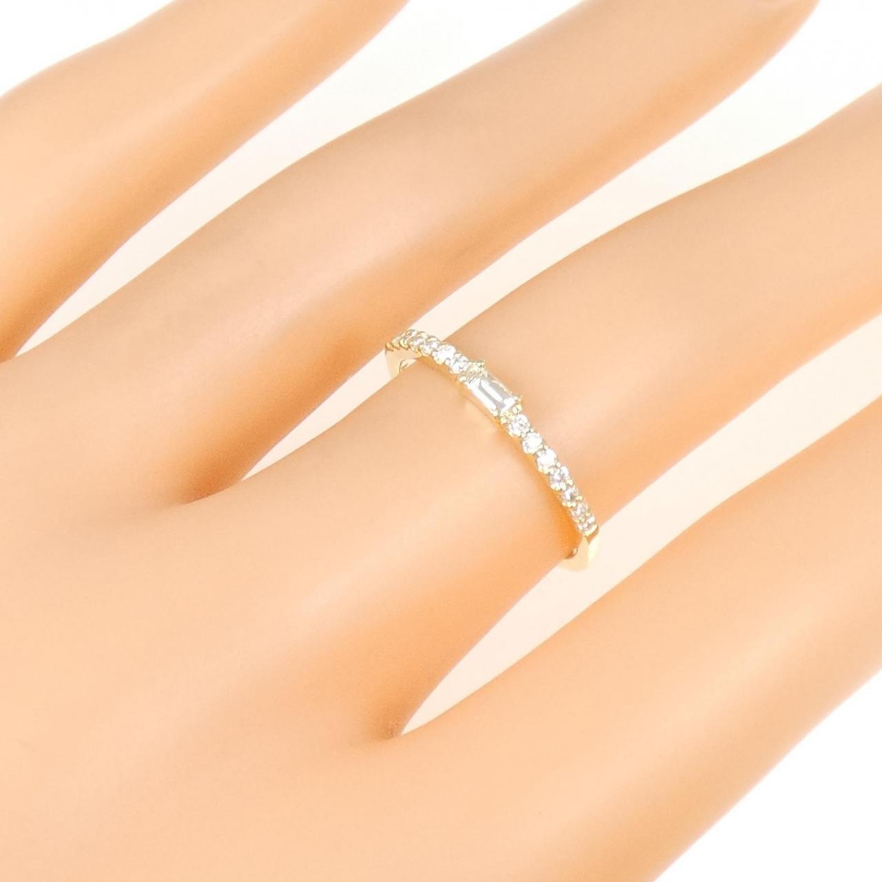 【新品】K18YG ダイヤモンド リング 0.06CT