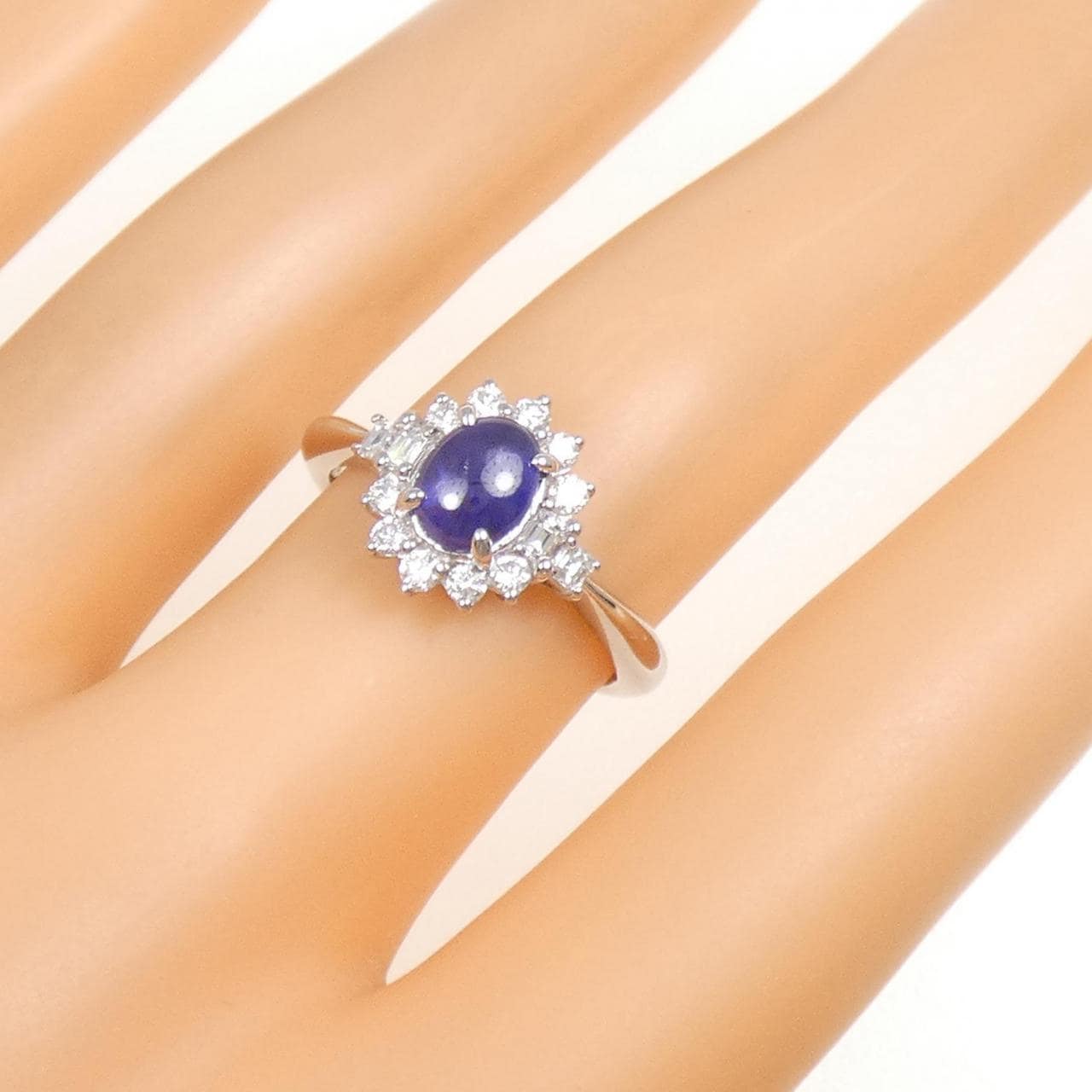 PT900 スターサファイヤ リング 1.270CT