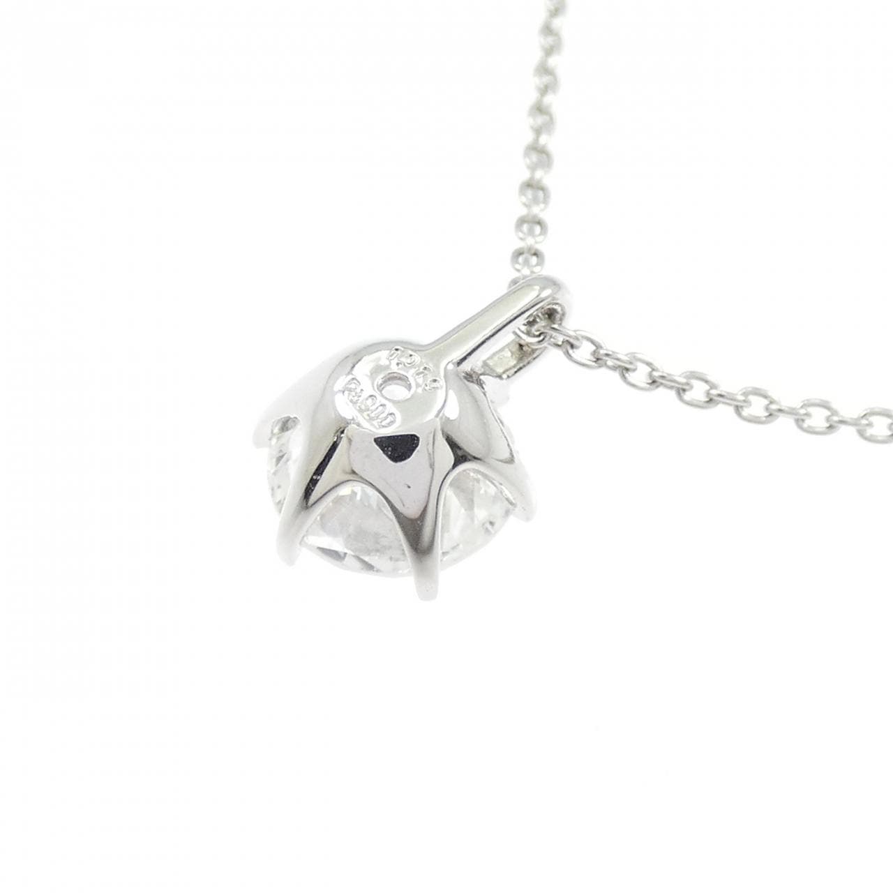 【リメイク】PT900/PT850 ダイヤモンド ネックレス 1.019CT G SI2 VG