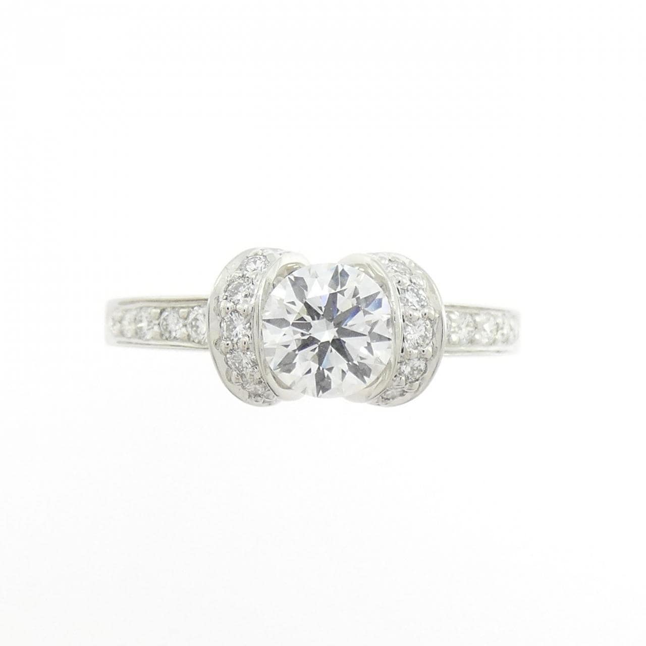 ティファニー リボン リング 0.61CT