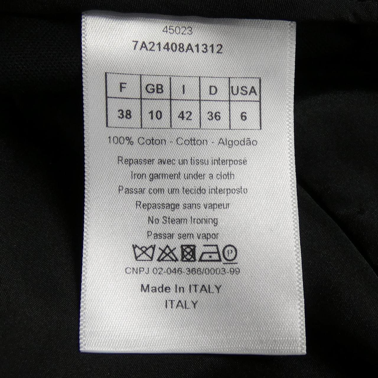 クリスチャンディオール CHRISTIAN DIOR 7A21408A1312 ショートパンツ