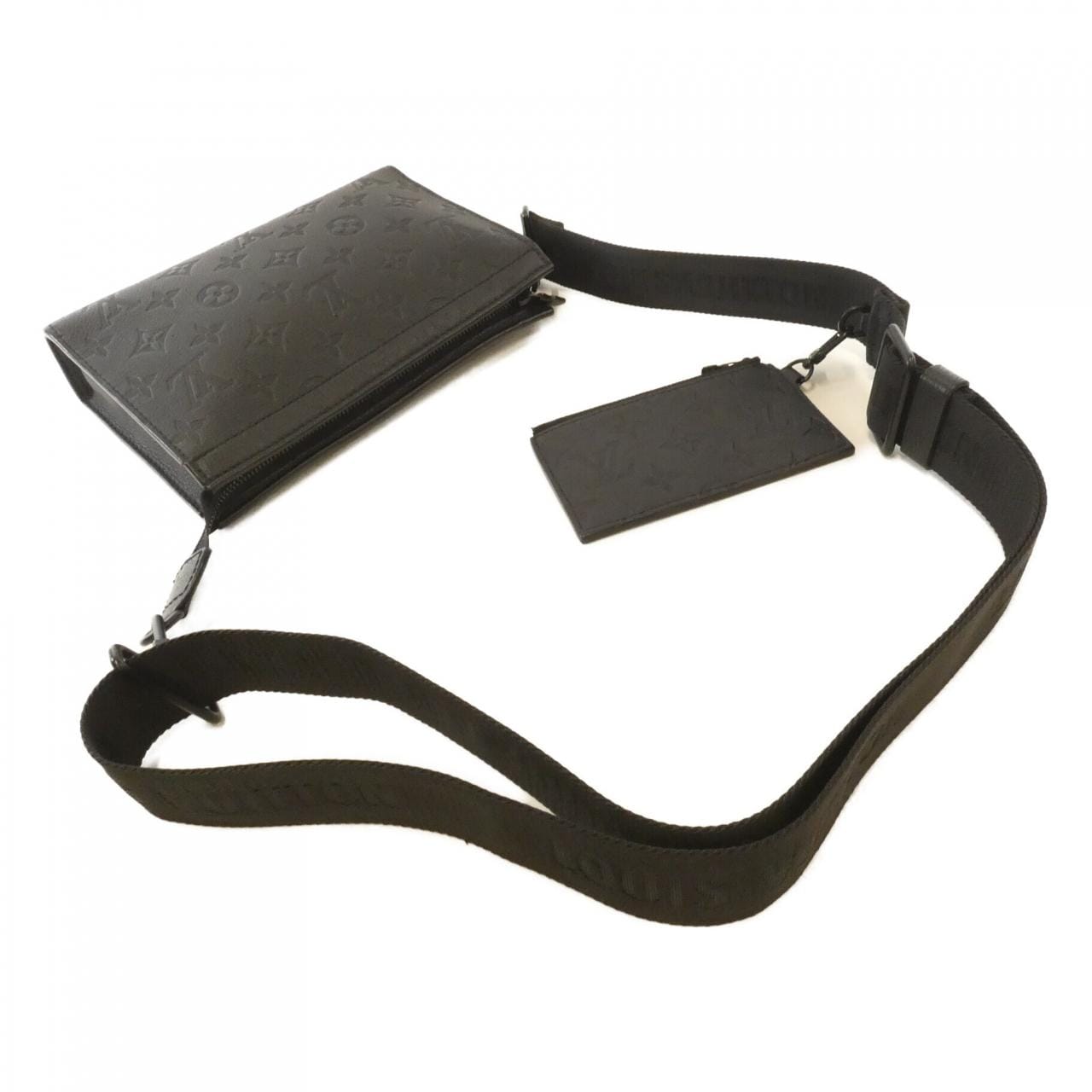 ルイヴィトン モノグラム シャドウ ガストン ウエアラブル ウォレット M81115 ショルダーバッグ