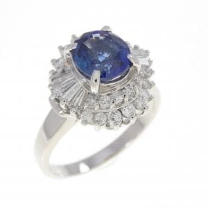 PT900 サファイヤ リング 1.605CT