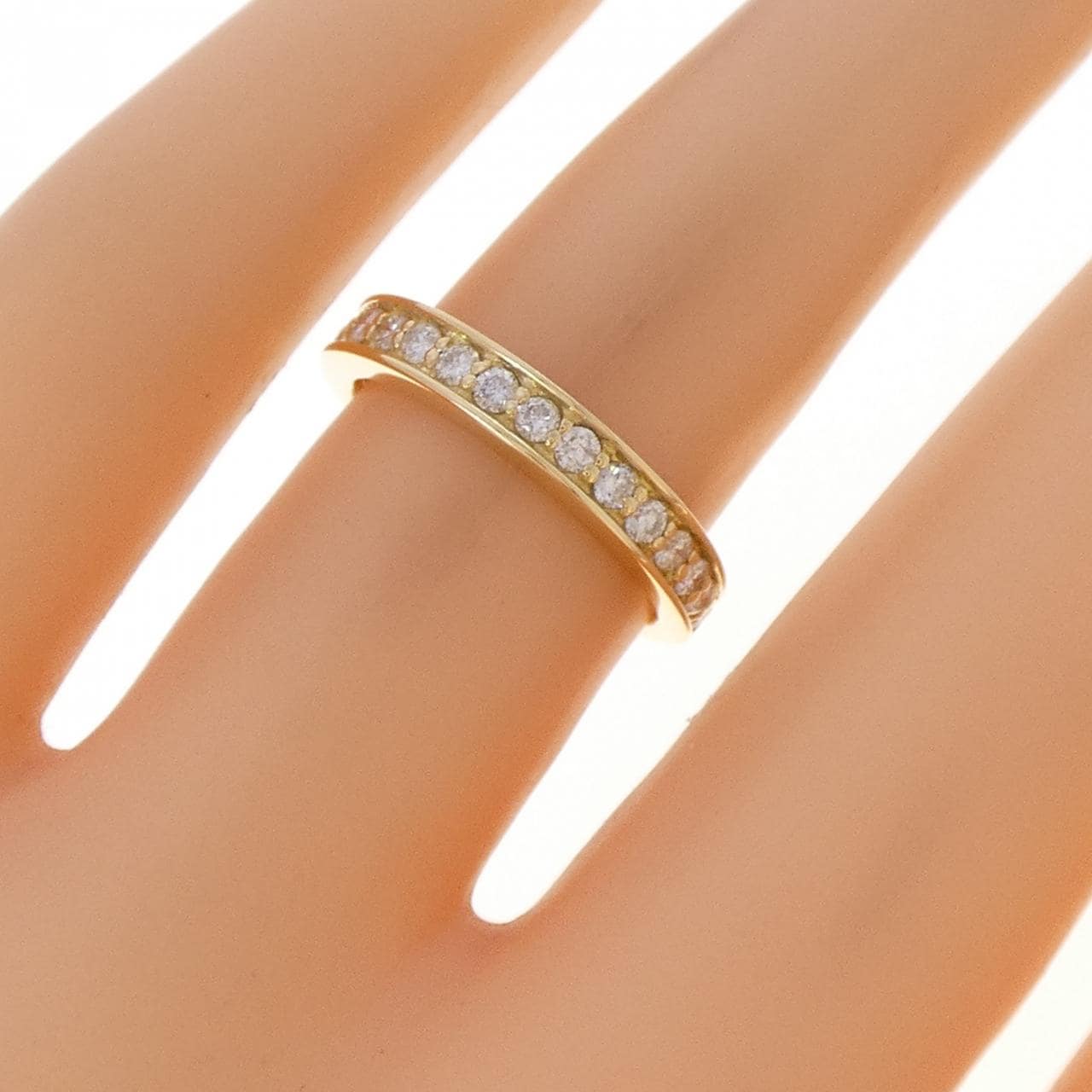 K18YG ダイヤモンド リング 0.30CT