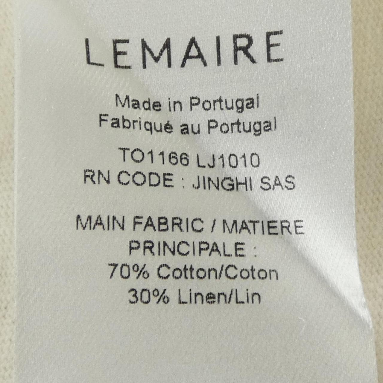ルメール LEMAIRE Tシャツ
