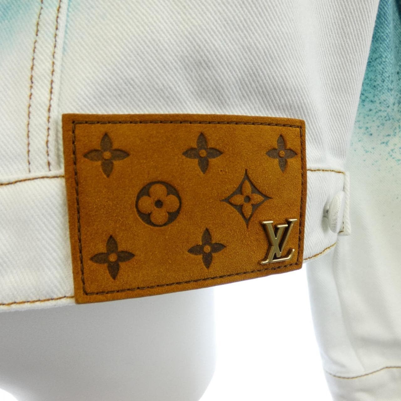 ルイヴィトン LOUIS VUITTON LVスプレーデニムジャケット HOA10WU14 デニムジャケット