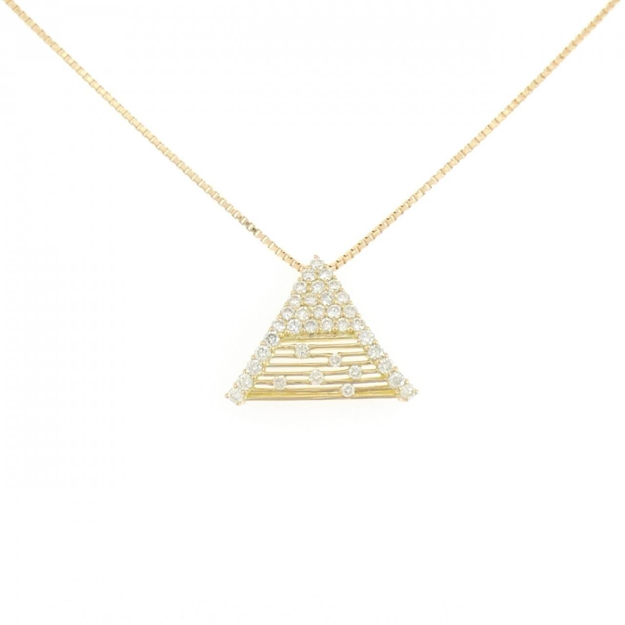K18YG ダイヤモンド ネックレス 1.00CT