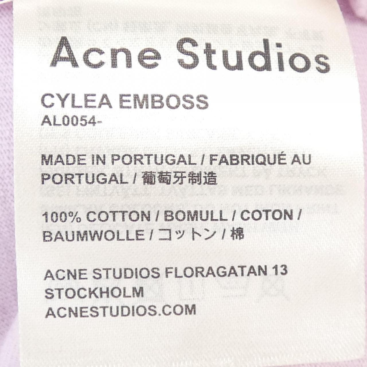 アクネストゥディオズ ACNE STUDIOS Tシャツ