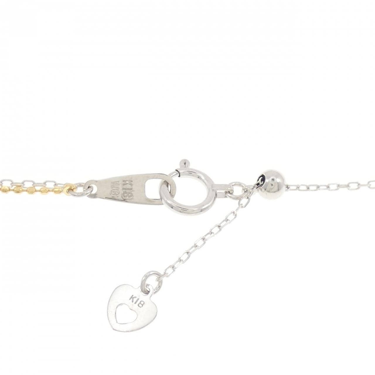 K18 three-color Diamond bracelet 0.09CT