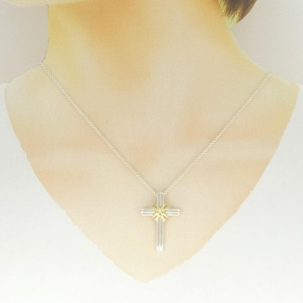 【ヴィンテージ】ティファニー 925/750YG ネックレス