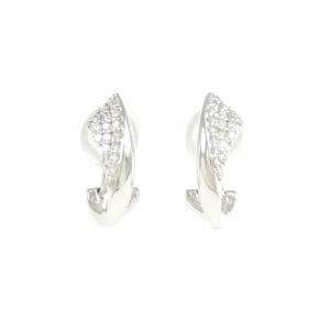 K18WG ダイヤモンド ピアス/イヤリング 0.30CT