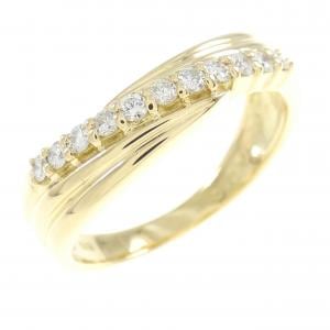 K18YG ダイヤモンド リング 0.27CT