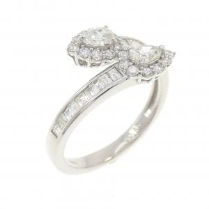 【新品】PT900 ダイヤモンド リング 0.80CT