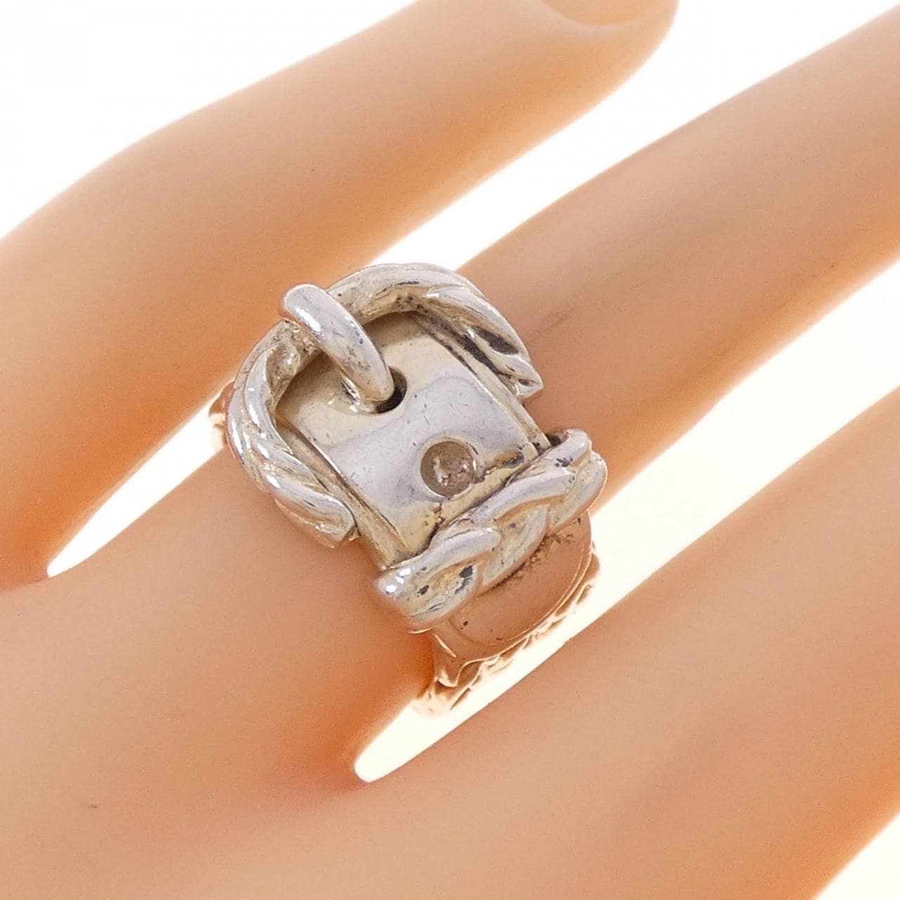 【ヴィンテージ】エルメス ホールマーク リング