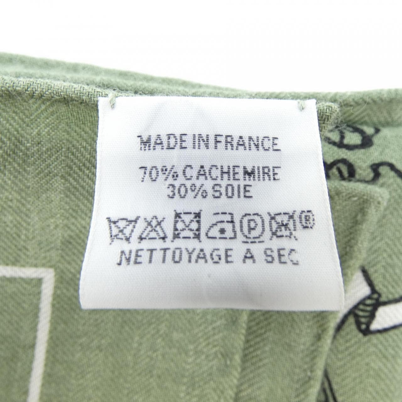 エルメス HERMES TATOUAGES MARINS BANDANA H243374S カレジェアン140 ショール