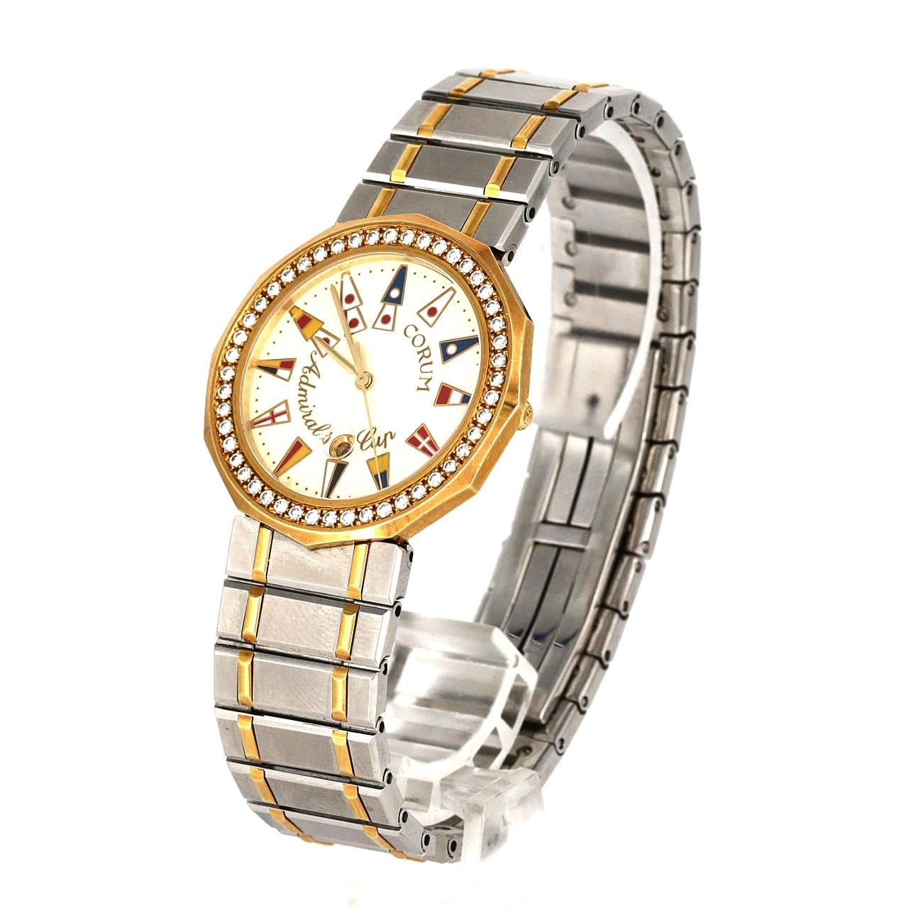 【ノーメンテナンス還元価格】コルム アドミラルズカップコンビ/D 39.812.28.V-52 SSxYG クォーツ