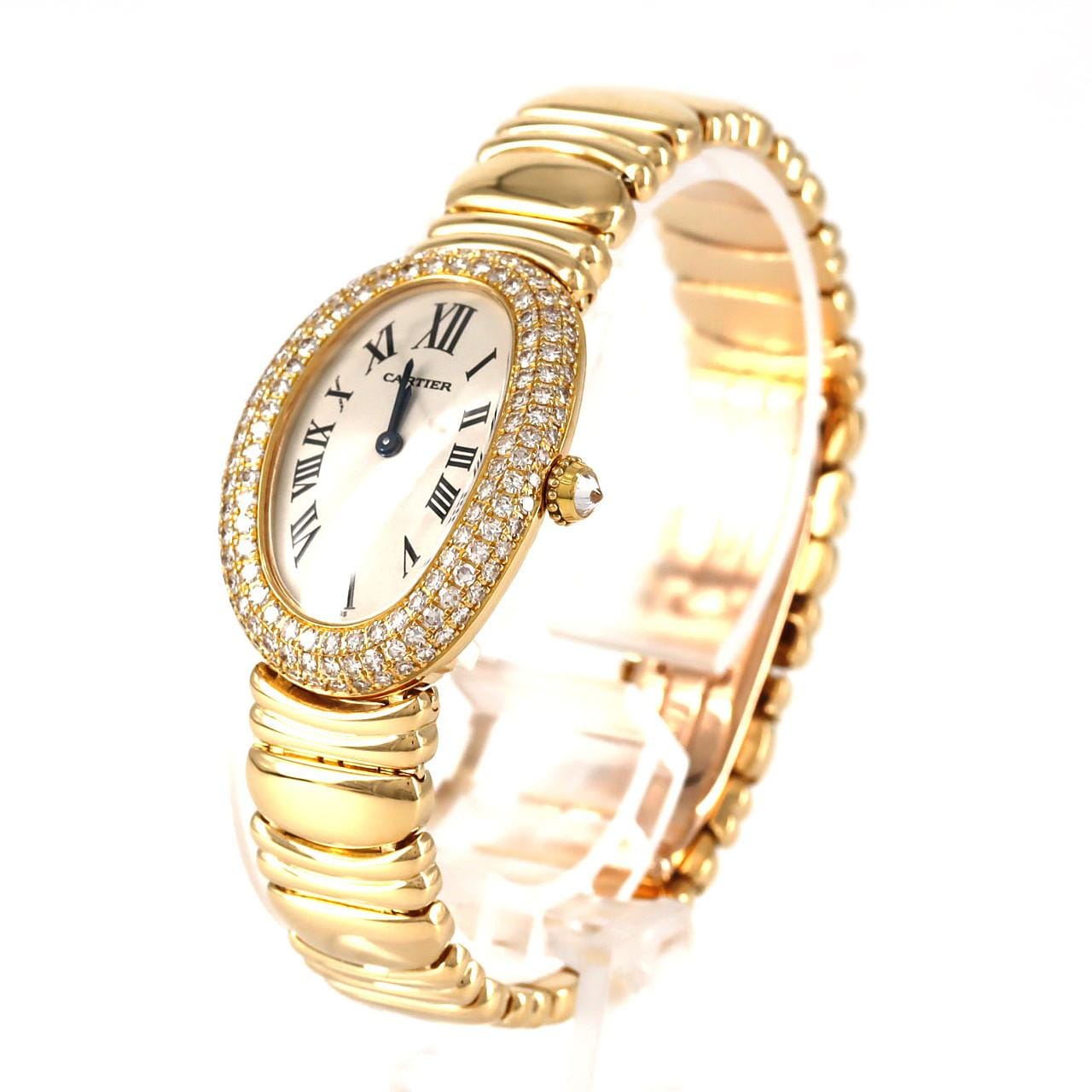 カルティエ ベニュワール YG/3D WB5004D8 YG クォーツ