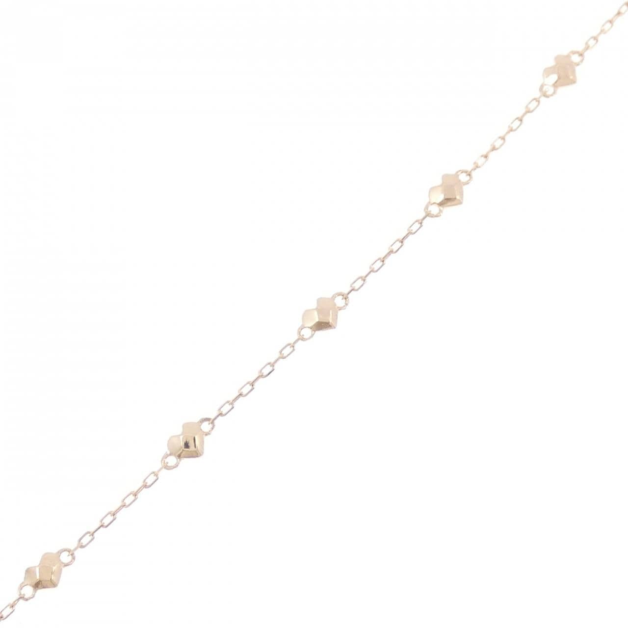 クミキョク K10PG ハート ブレスレット