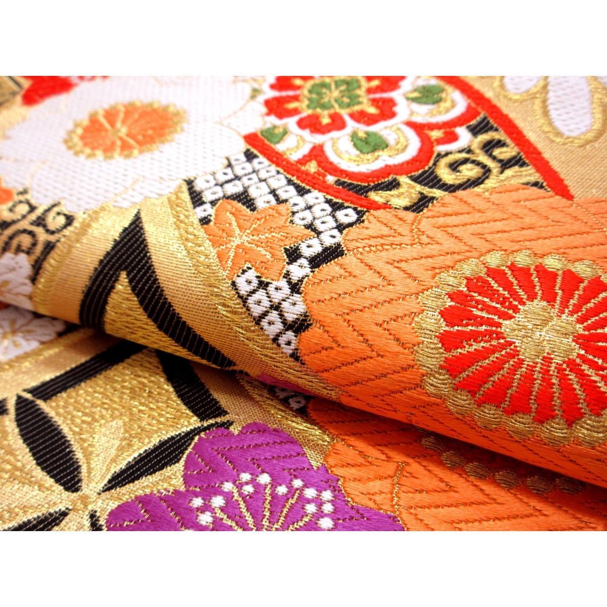 袋帯　芯なし仕立