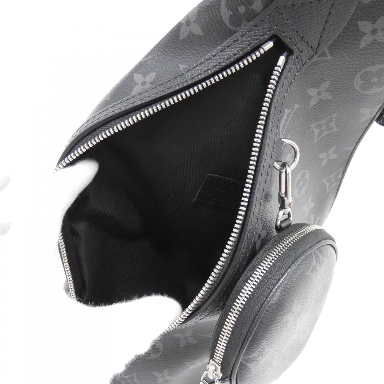 ルイヴィトン モノグラム エクリプス デュオ スリングバッグ M30936 ショルダーバッグ