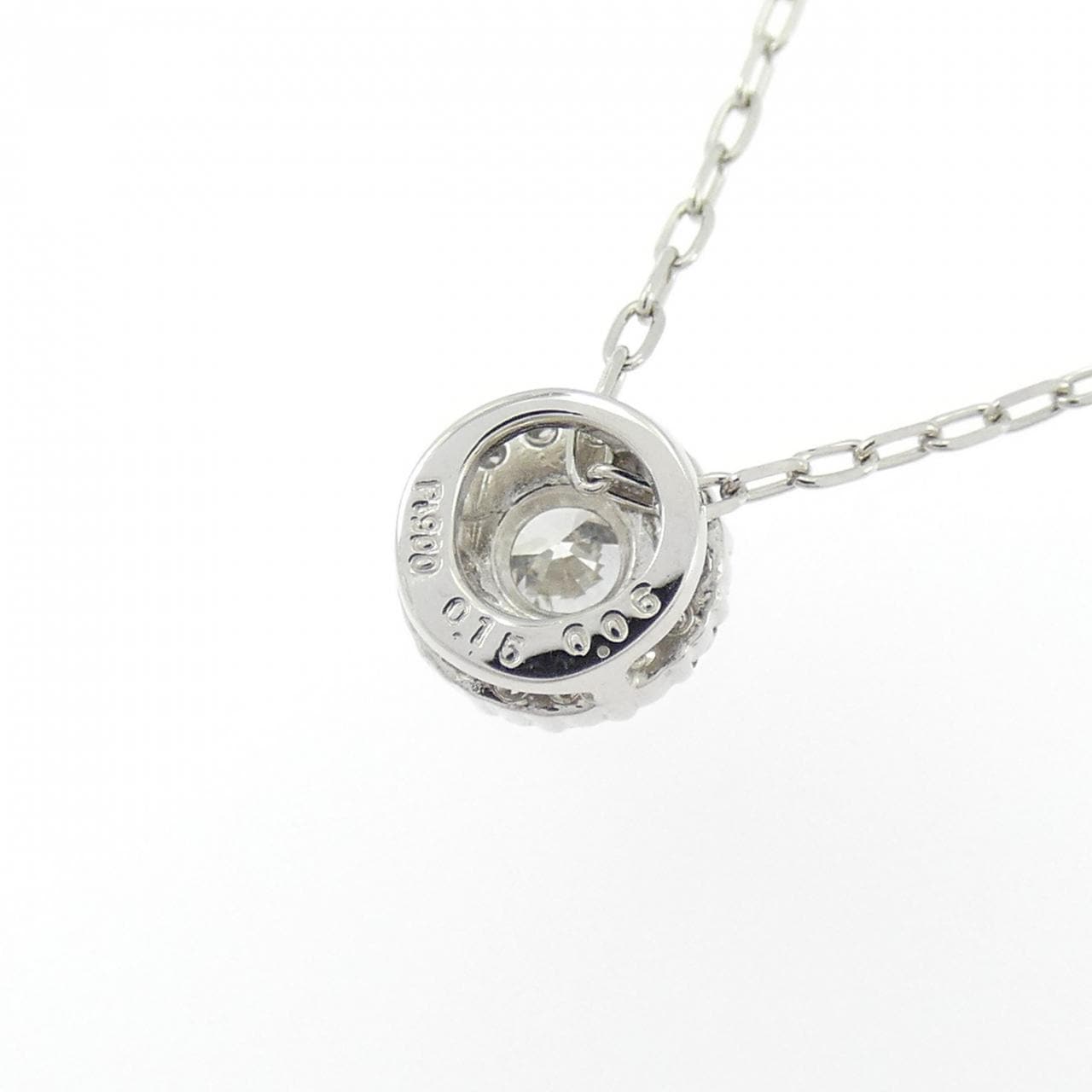 PT900/PT850 ダイヤモンド ネックレス 0.15CT