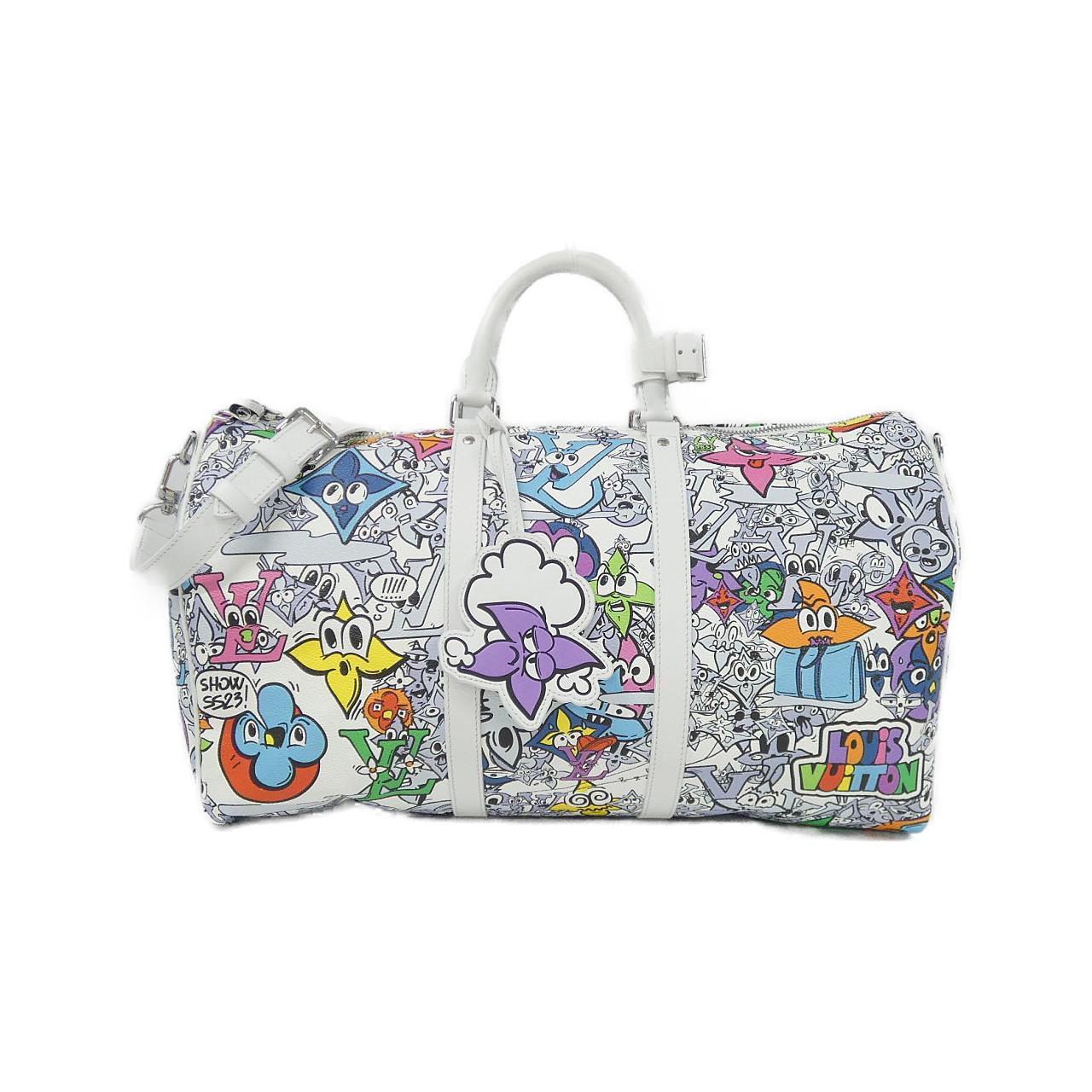 ルイヴィトン モノグラム コミック キーポル バンドリエール  2023SS 50cm M21863 ボストンバッグ