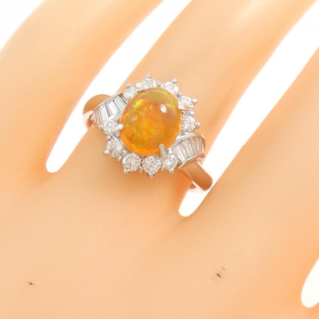 PT900 オパール リング 1.567CT