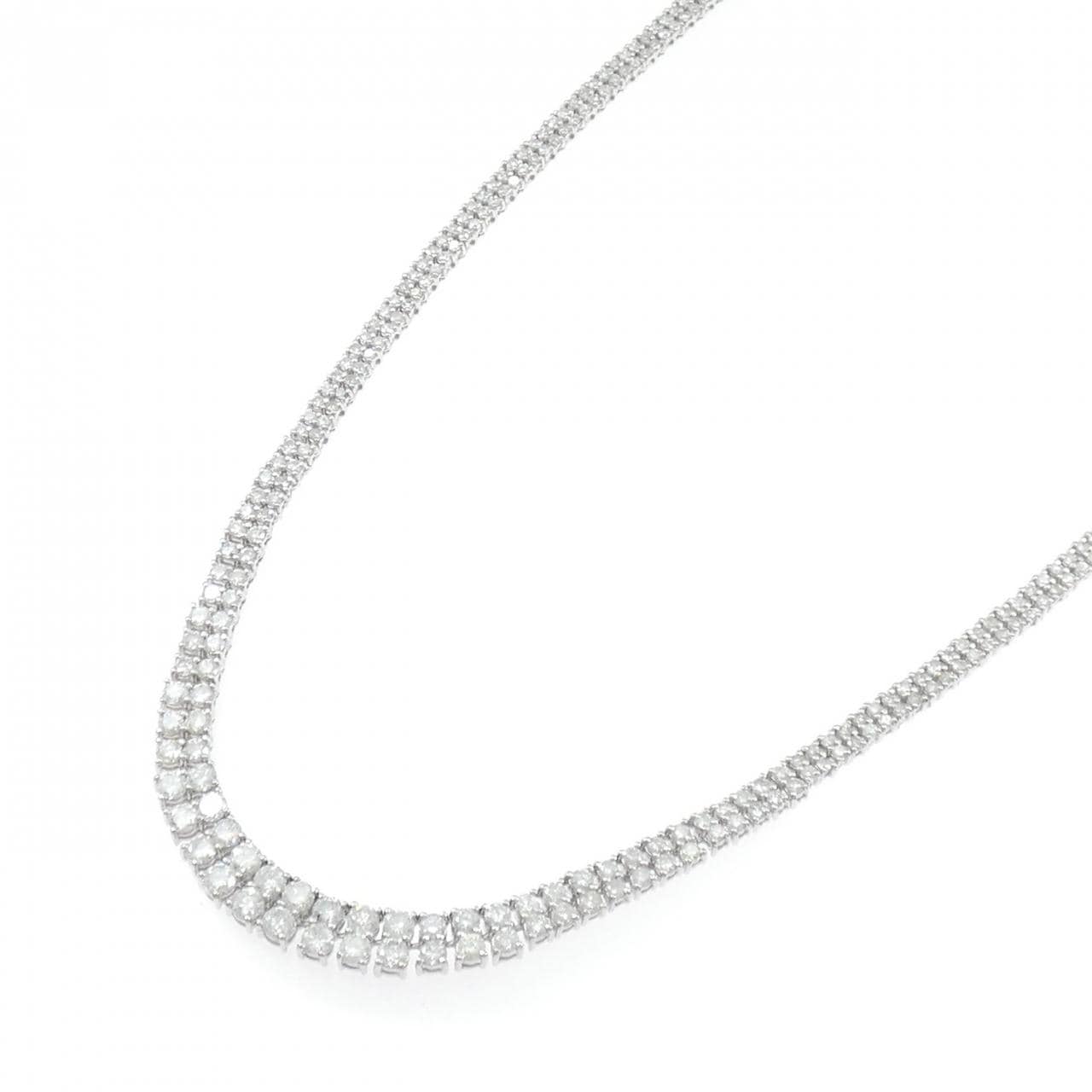 PT ダイヤモンド ネックレス 12.00CT