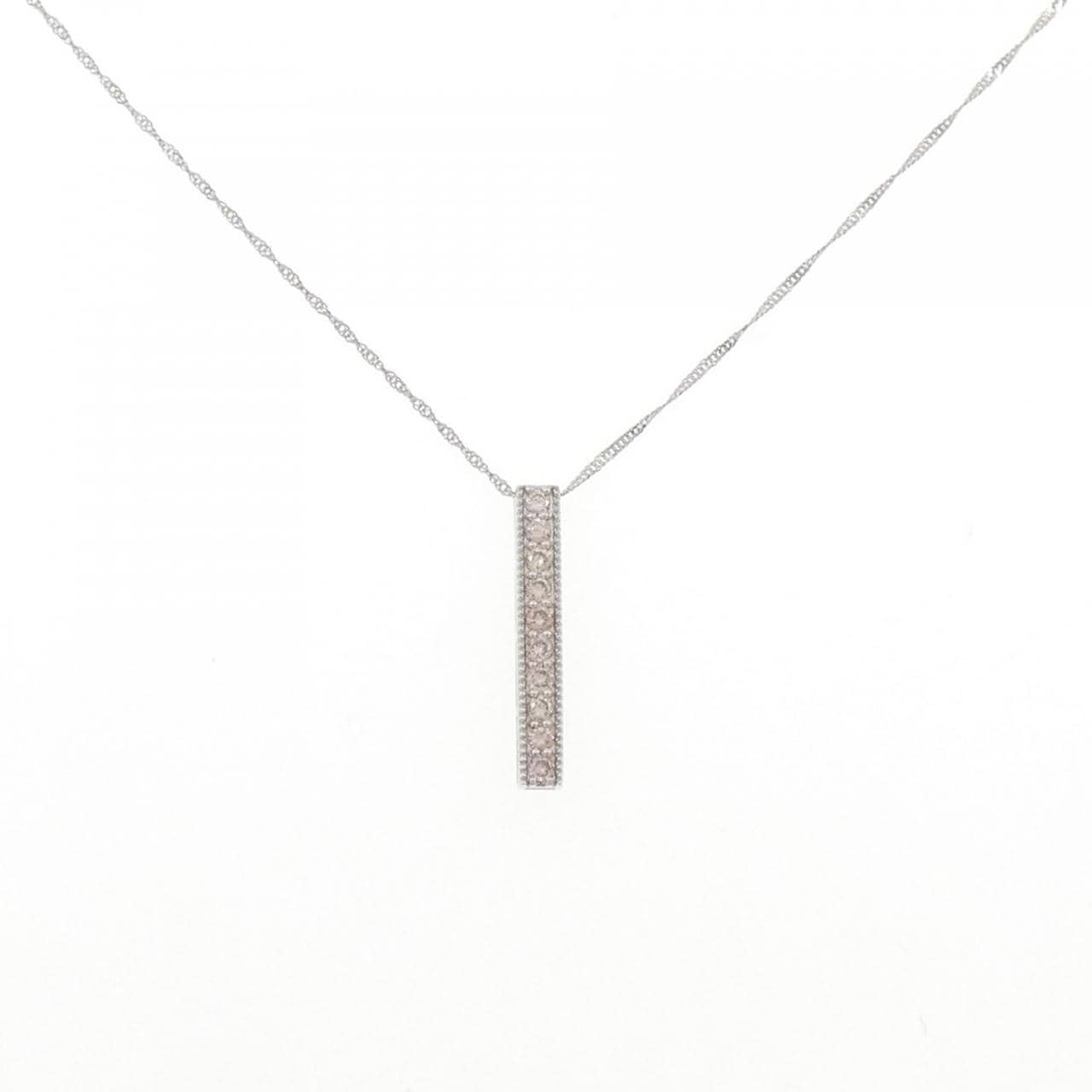 PT900/PT850 ダイヤモンド ネックレス 0.15CT