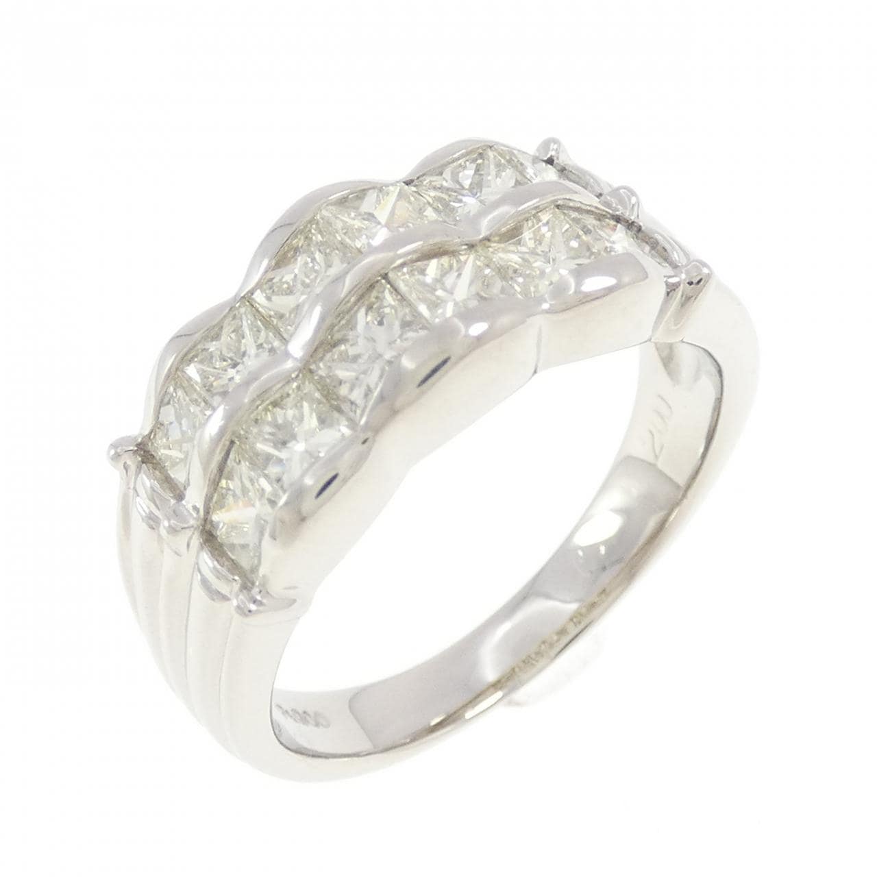 PT900 ダイヤモンド リング 2.00CT